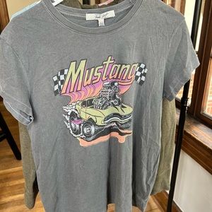 Junk Food for Free People - Mustang Tee XS